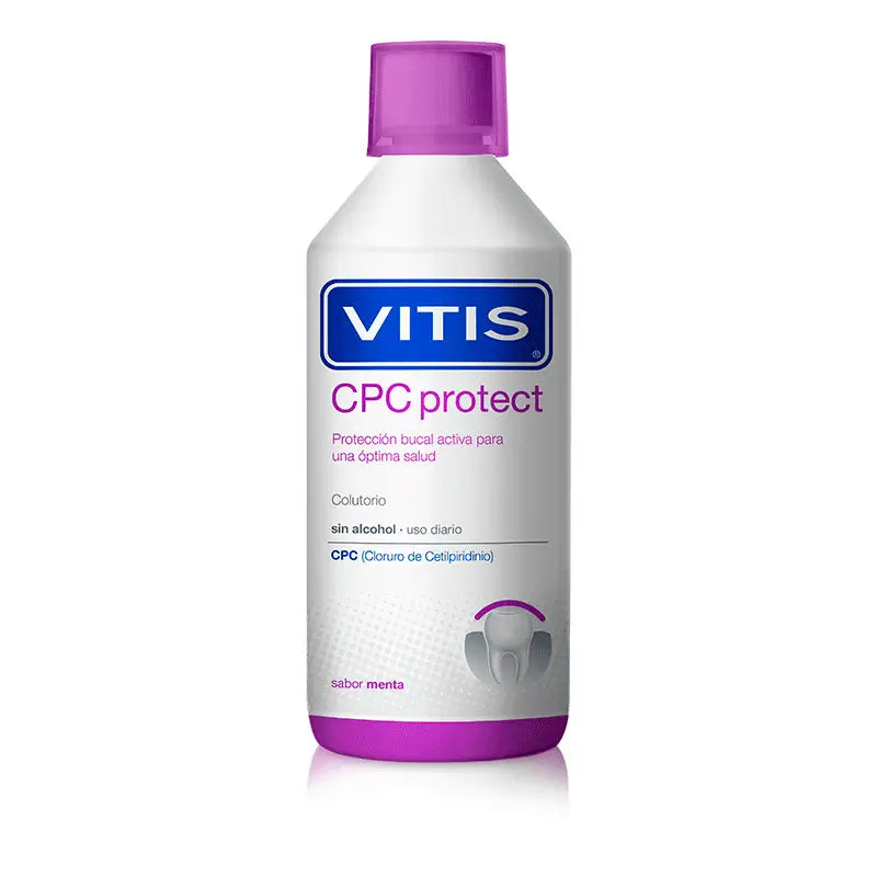VITIS Cpc Protect Colutorio 500 ml Sin Alcohol - DENTAID
