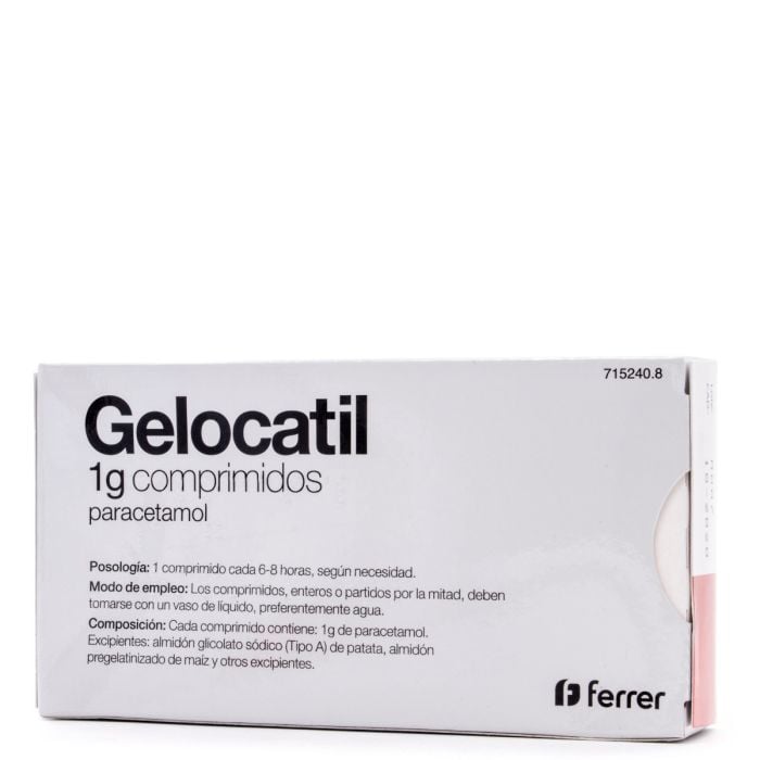 GELOCATIL 1g, 10 Comprimidos - FERRER